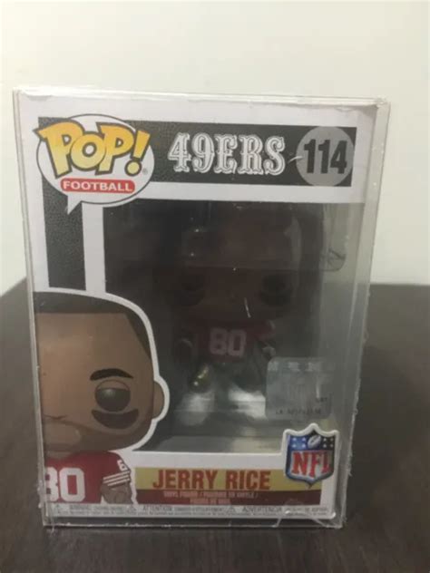 AFL JERRY RICE 49ers Football Player Funko Pop Vinyl 114 Sports EUR 41