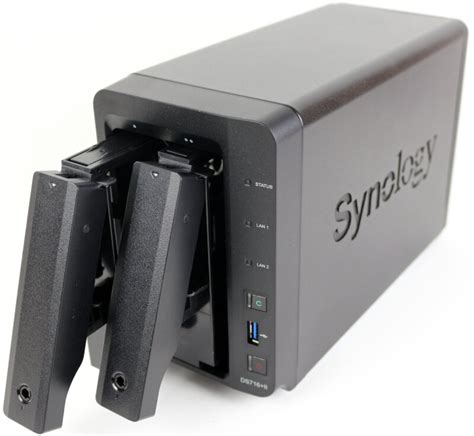 Synology DiskStation DS716 II 2 Bay SMB NAS Review ETeknix