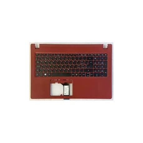 CLAVIER AZERTY NEUF COQUE ROUGE ACER Aspire 3 A315 21 A315 31 A315