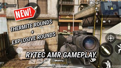 New Rytec Amr Gameplay Thermite Explosive Rounds Cod Mobile