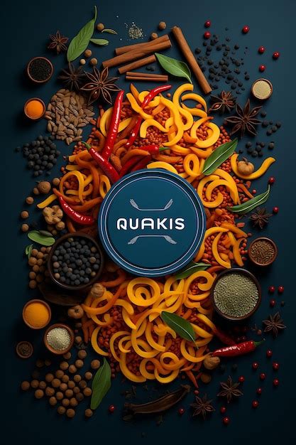 Premium Photo Design Of Murukku Crispy Snack And Spices Decoration