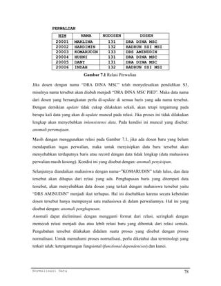 Bab 7 Normalisasi Data PDF