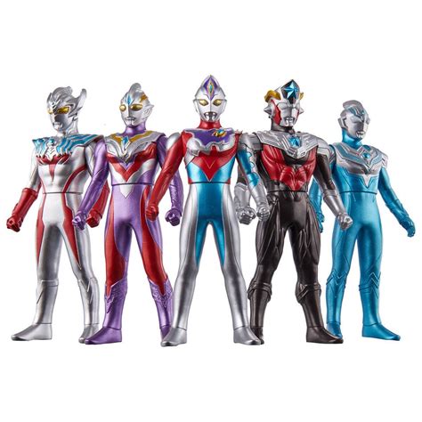 Ultraman Ultra Hero Series Ex Glorious New Generation Heroes Set 3 [bandai] Nin Nin