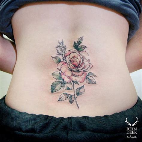 Aggregate 64+ lower back rose tattoos - in.coedo.com.vn