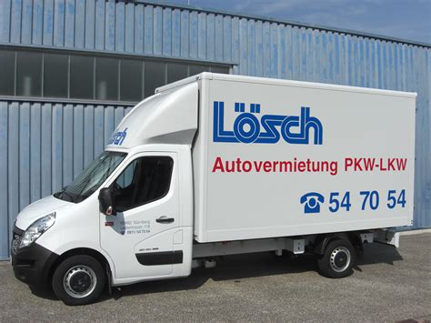 Lkw Mieten Transporter Mieten In N Rnberg