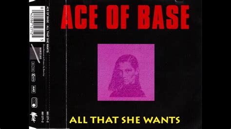 Ace Of Base All That She Wants Epicenter Bass Boosted Youtube