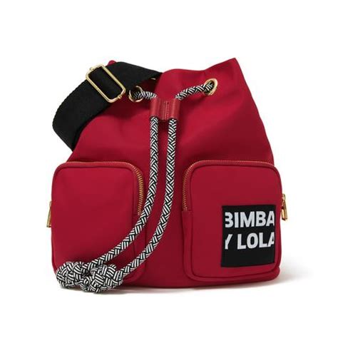 Venta Bolso Saca Trenzado Bimba Y Lola En Stock