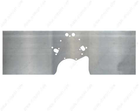 Ict Billet Sbf Front Engine Plate 289 351w Aluminum Motor Mount