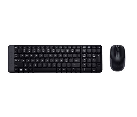 Kit Tecl Mouse S Fio Mk Preto Logitech