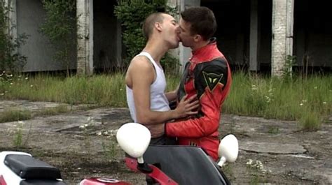 LEATHER BIKER FUCK A Gay Porn By Cazzofilm