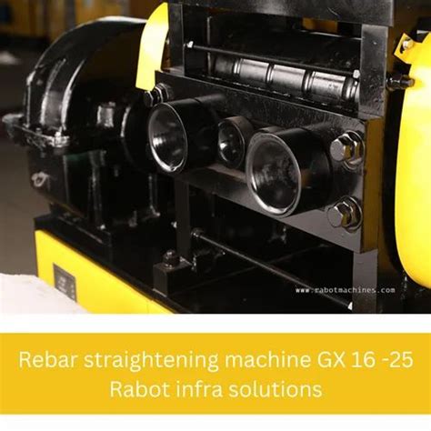 Rabot Tmt Rebar Scrap Straightening Machine Automation Grade Fully