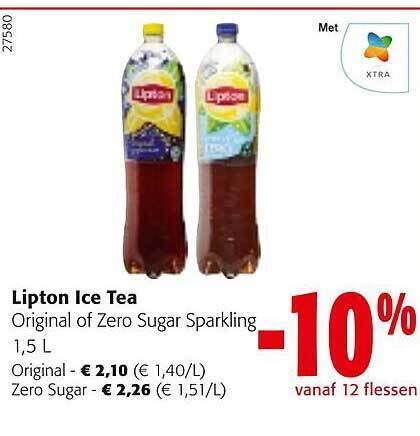 Lipton Ice Tea Promotie Bij Colruyt