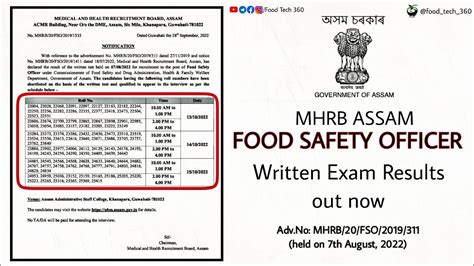 Assam Fso Exam Results Announced Shortlisted Candidates For Assam Fso