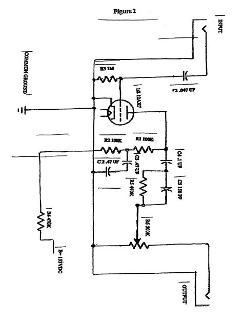 Bass Guitar Tube Preamp Schematic