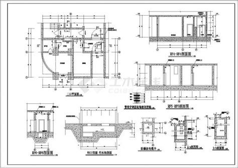 某地区大型多层住宅楼建筑布置施工图纸住宅小区土木在线