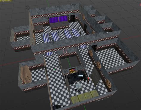 Fnaf 1 Map Wip By Itsrainingnans On Deviantart