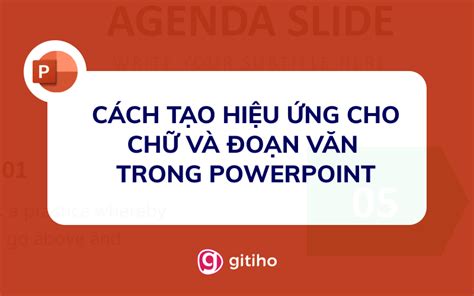 Hướng Dẫn Cách Làm Hiệu ứng Xuất Hiện Chữ Trong Powerpoint Thú Vị Và