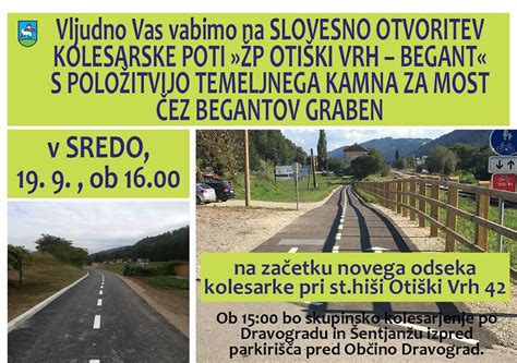 Vabilo Na Otvoritev Dravograd Si