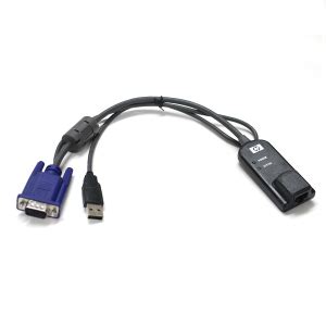 Hpe Af A Kvm Console Usb Interface Adapter Pack Usb Keyboard Mouse