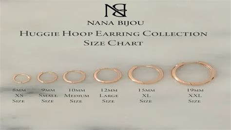 The Ultimate Guide To Hoop Earring Sizes Find Your Perfect Fit With