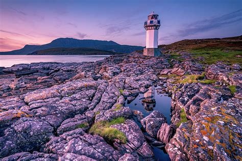 Rhue Lighthouse Photograph By John Frid Fine Art America