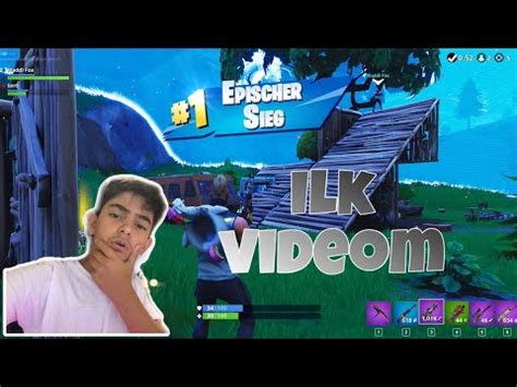 Ilk Videom T Rkce Fortnite Youtube