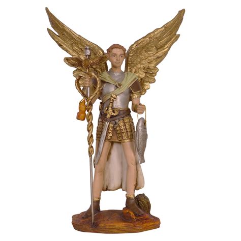 Archangel St Raphael Statue 12 12 Ewtn Religious Catalogue