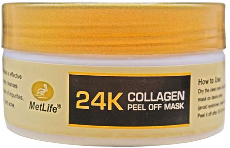 24k Gold And Collagen Peel Off Mask 150 Gm Shop Metlife