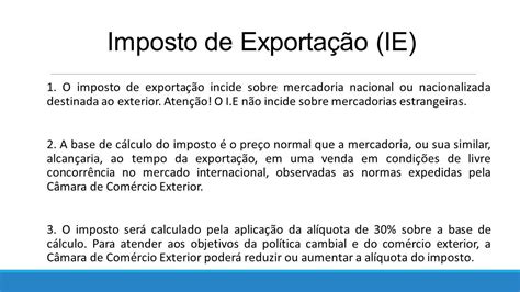 Legisla O Aduaneira Unidade Introdu O Nacionaliza O