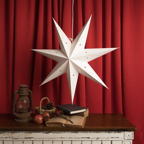 Christmas Hanging Star Lanterns Paper Star Lampshade Etsy