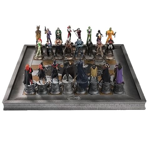 DC Comics Complete Batman Chess Set - GeekAlerts