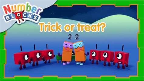 Numberblocks Double Trouble 😈 Trick Or Treat 👻 Learn To Count Youtube