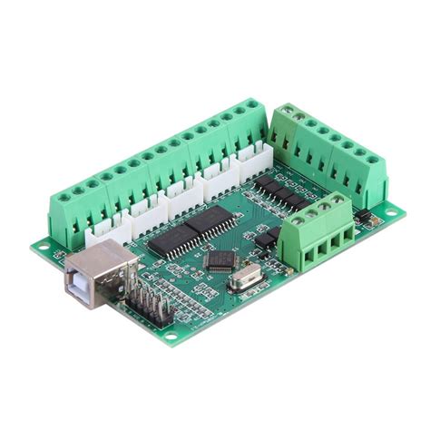 CNC USB MACH3 100Khz Breakout Board 5 Axis Interface Driver Motion