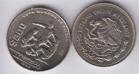 Mexico Pesos Mundial De Football World Coins Dealer Online