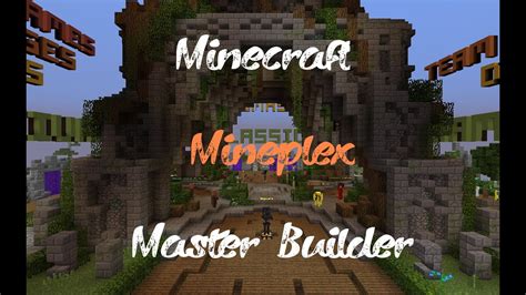 Minecraft Mineplex Master Builder Ep 1 Youtube