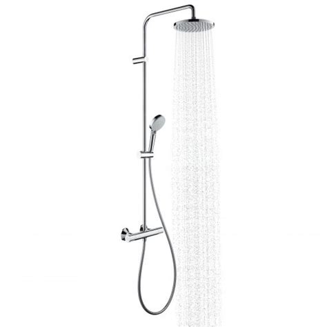 Hansgrohe Vernis Blend 200 1jet Showerpipe Mit Brausethermostat Mit