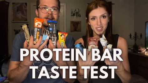 Protein Bar Taste Test Youtube