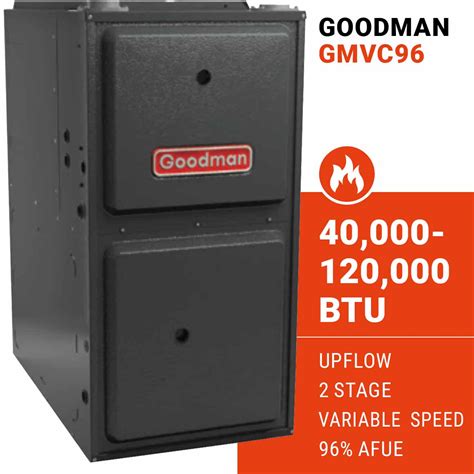 Goodman Gmvc Gas Furnace Upflow Stage Variable Speed Buy Gas