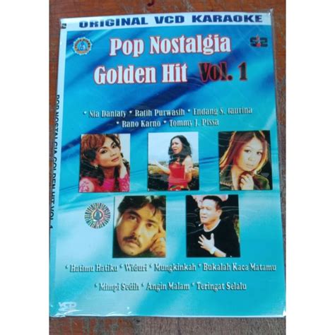 Jual Kaset Original Vcd Karaoke Pop Nostalgia Golden Hit No 1 Shopee