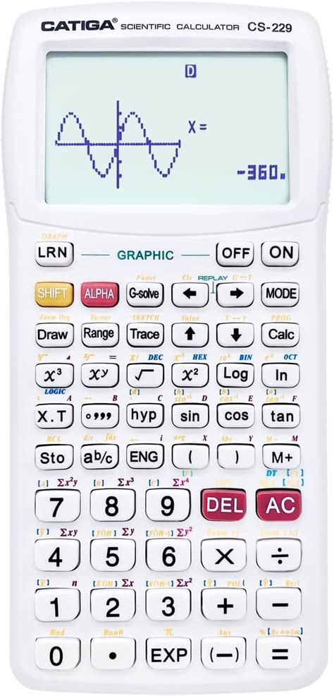 Scientific Calculator With Graphic Functions Multiple Modes With