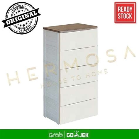 Promo Lemari Plastik Laci Drawer Olymplast Cabinet Susun Odc