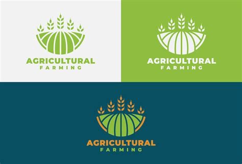 Concept De Logo Agricole Mod Le De Conception Vectorielle De Logo De