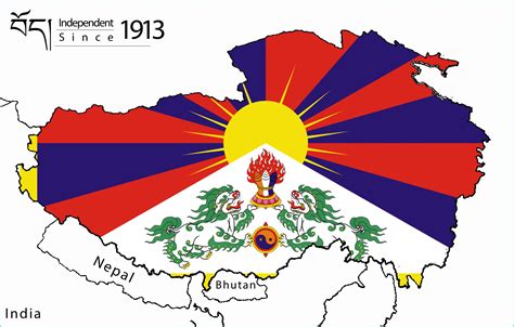 Tibet And Its Flag Rmap