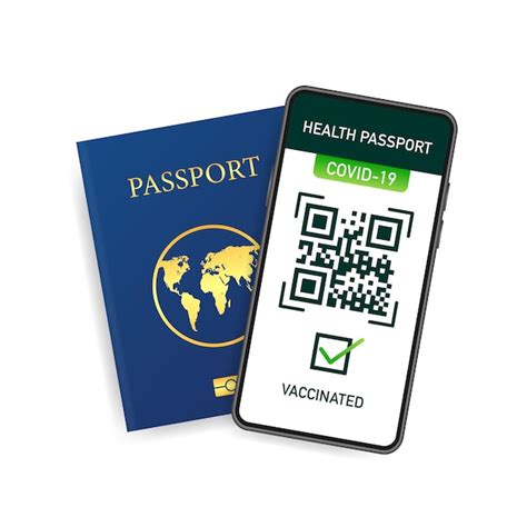 Passeport Santé Superbe Design à Toutes Fins Illustration Vectorielle