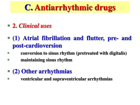 Ppt Antiarrhythmic Drugs Powerpoint Presentation Free Download Id 4589298