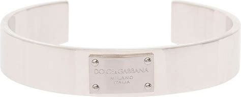 Dolce Gabbana Logo Engraved Bracelet Shopstyle Jewelry