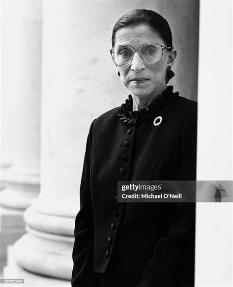 Associate Supreme Court Justice Ruth Bader Ginsburg Is Photographed