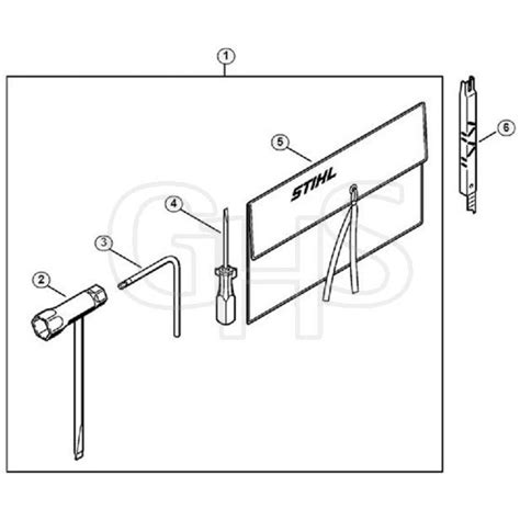 Genuine Stihl MS311 N Tools Extras GHS