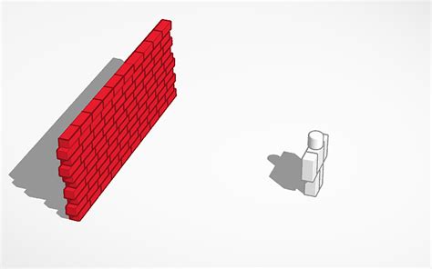 3d Design Breakable Wall Tinkercad