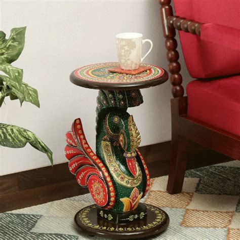 Hand Painted Table in Jodhpur हड पटड टबल जधपर Rajasthan